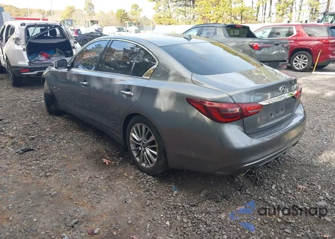2019 Infiniti Q50 3.0T Luxe from USA, damaged, VIN JN1EV7AP3KM519506